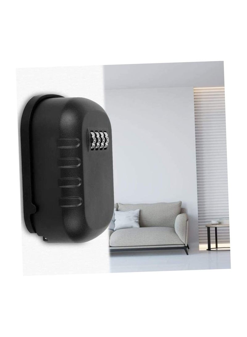 GGOOT 1pc Box Password Key Box Digital Safe Key Box with Code Key Storage Lock Box Real Estate Lock Box Wall Key Box Key Storage Box Sturdy Lock Case Wall-mounted Key Box House Key Box  - Image 2
