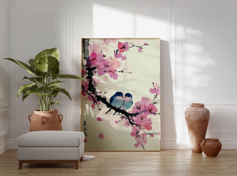 TNESSENTIAL Cherry Blossom Poster, Sakura Wall Art, Japan Poster, Floral Print, Japanese Tree Decor, Nature Art Gift Print - Image 5