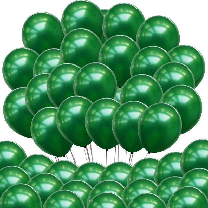 Neo LOONS® 100 pcs 5" Pearl Green Premium Latex Balloons - Great for Kids, Adult Birthdays, Weddings, Receptions, Baby Showers, Water Fights, or Any Celebration - Image 1