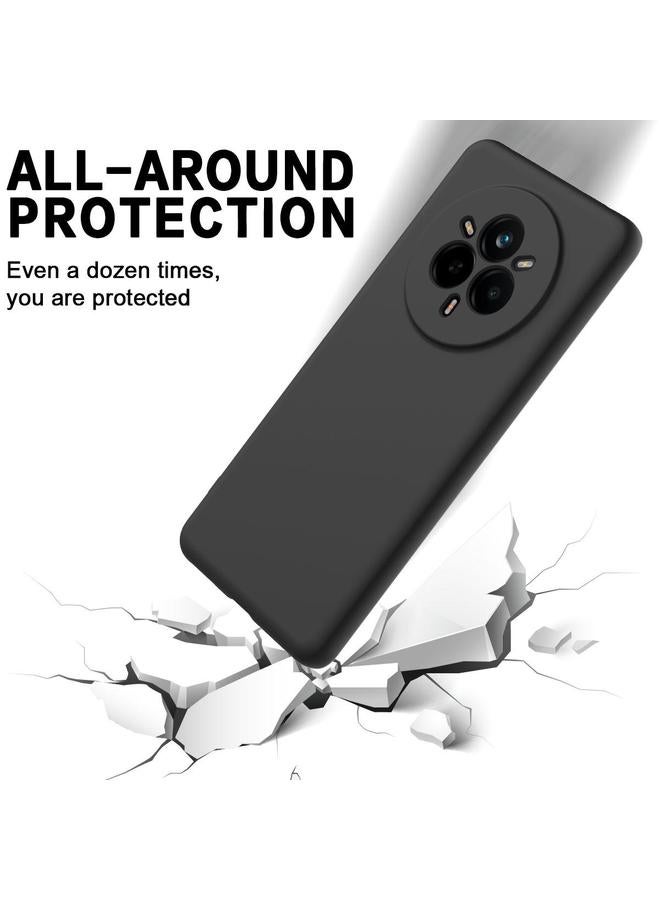 S-TOP Case For Realme 14 Pro+ Pure Color Liquid Silicone Shockproof Phone Case - Image 5