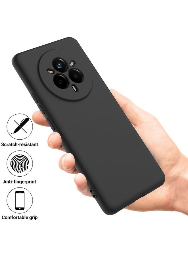 S-TOP Case For Realme 14 Pro+ Pure Color Liquid Silicone Shockproof Phone Case - Image 2