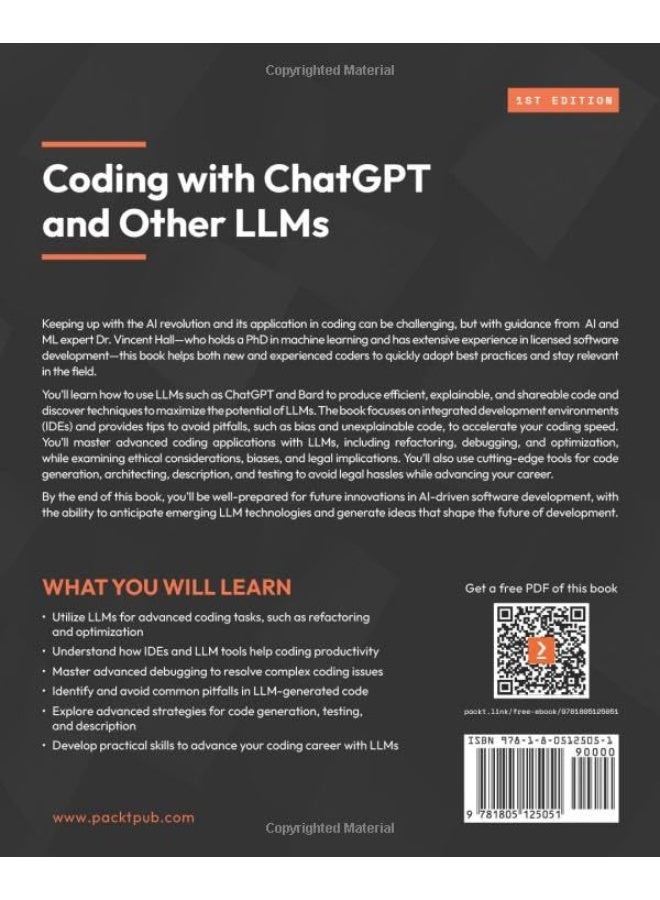 Coding with ChatGPT and Other LLMs: Navigate LLMs for effective coding, debugging, and AI-driven development - Image 2