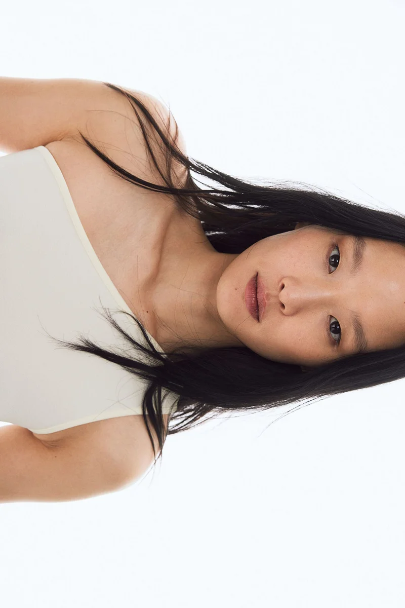 H&M One-shoulder vest top