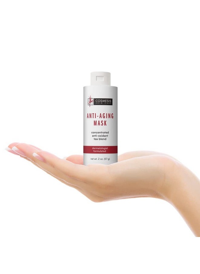Cosmesis Skin Care Anti-Aging Mask: Revitalize Your Skin with 2oz Spa Formula of Hyaluronic Acid & Antioxidants - Minimizes Creases & Restores Healthy Texture - Cosmesis  - Image 4