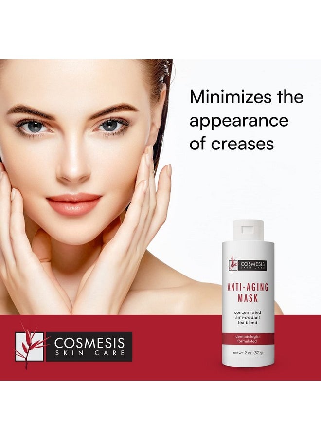 Cosmesis Skin Care Anti-Aging Mask: Revitalize Your Skin with 2oz Spa Formula of Hyaluronic Acid & Antioxidants - Minimizes Creases & Restores Healthy Texture - Cosmesis  - Image 2