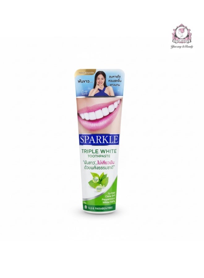 Sparkle Triple White Toothpaste 100g SLS & Paraben Free