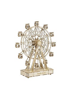 Rolife 3D Wooden Puzzle For Adultsmechanical Diy Crafts Kits For Kidsferris Wheels Music Model Kits To Buildbrain Teaser Puzzles For Boys And Girls  - Image 1