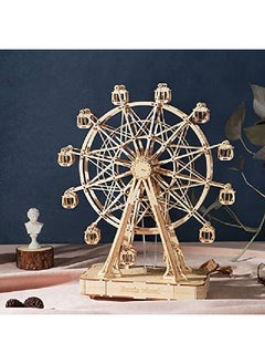 Rolife 3D Wooden Puzzle For Adultsmechanical Diy Crafts Kits For Kidsferris Wheels Music Model Kits To Buildbrain Teaser Puzzles For Boys And Girls  - Image 5