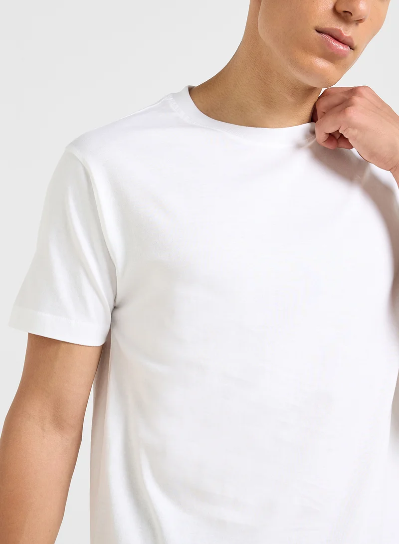 Seventy Five Basics Printed T-Shirt