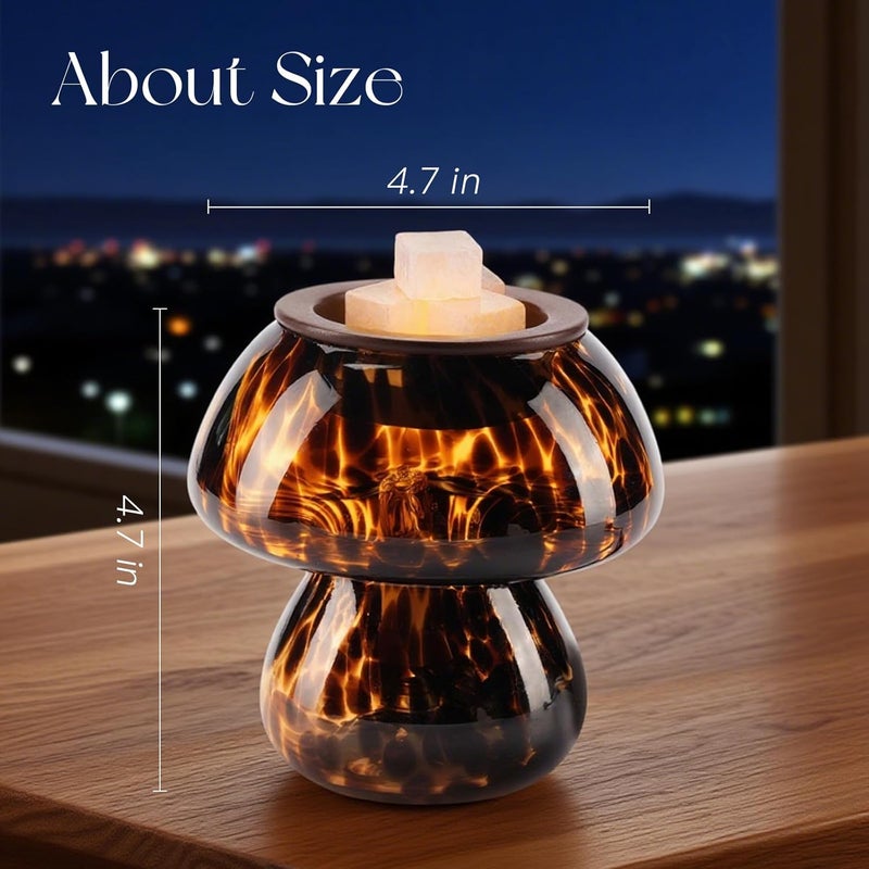 Candeldo Mushroom Wax Melt Warmer: Scentsy Wax Melter Warmer with Timer Cute Fragrance Candle Lamp Home Vintage Decor Christmas Birthday Gifts for Women - Image 5
