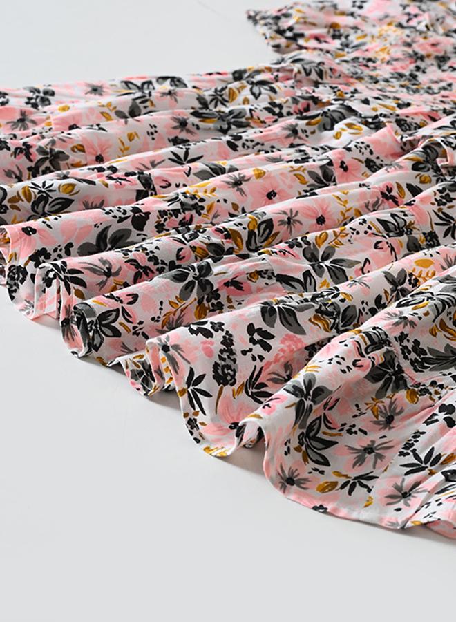 بيلا مودا فستان سموك بنقشة الزهور - Image 5