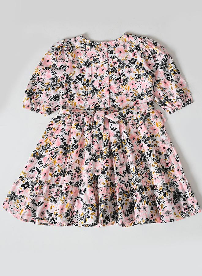 بيلا مودا فستان سموك بنقشة الزهور - Image 3