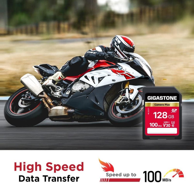 Gigastone 128GB SD Card 2 Pack, UHS-I U1 Class 10 SDXC Memory Card High Speed Full HD Video Canon Nikon Sony Pentax Kodak Olympus Digital Camera - Image 3
