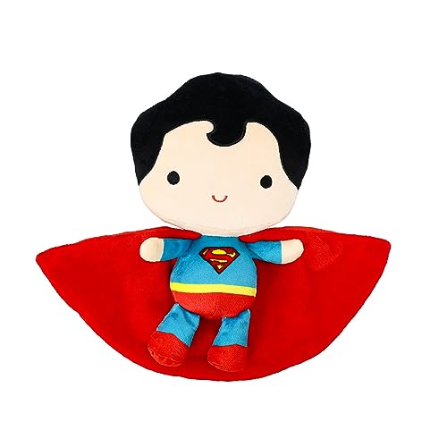 KIDS PREFERRED DC Comics Superman Soft Huggable Stuffed Animal Cute Plush Toy for Toddler Boys and Girls, Gift for Kids, Man of Steel 11.5 inches - Image 1