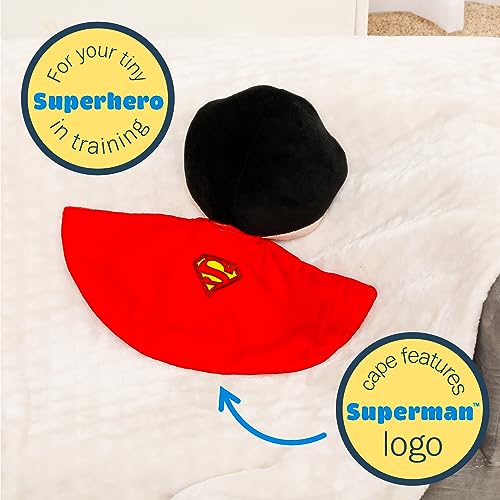 KIDS PREFERRED DC Comics Superman Soft Huggable Stuffed Animal Cute Plush Toy for Toddler Boys and Girls, Gift for Kids, Man of Steel 11.5 inches - Image 4