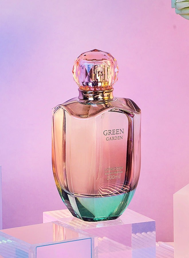 LONKOOM Green Garden EDT For Women 100ML - Image 5