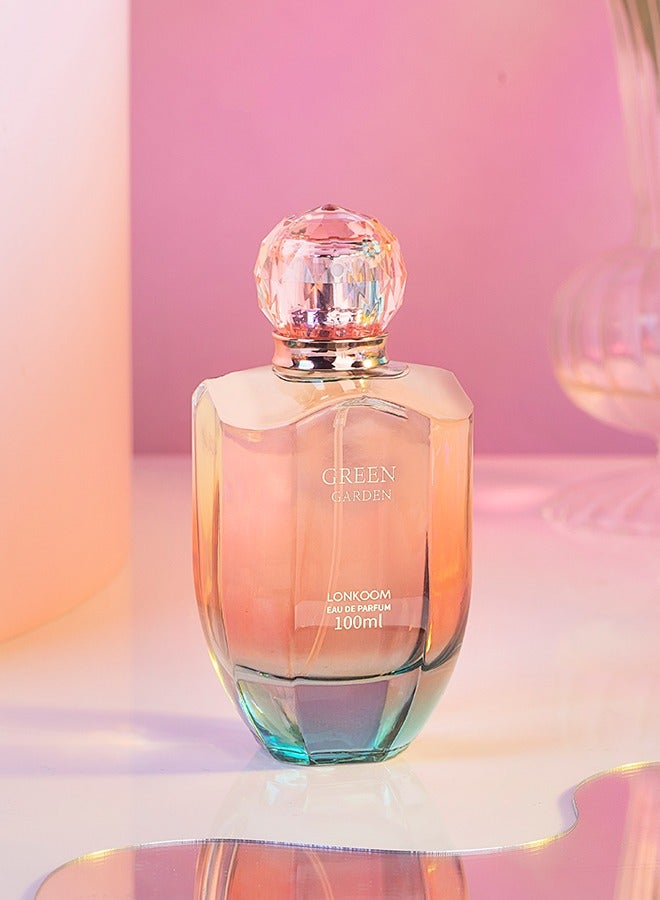LONKOOM Green Garden EDT For Women 100ML - Image 3
