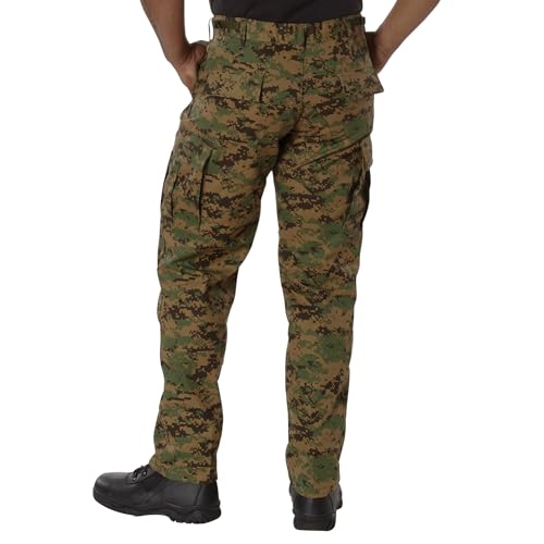 Rothco 8675 ULTRA FORCETM BDU PANT - WOODLAND DIGITAL, Large-Regular (35-39" W X 29 1/2-32 1/2" L) - Image 2