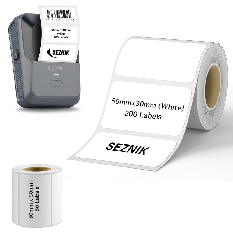 Seznik Thermal Lables, 50mmx30mm Labels, 2 inch Self-Adhesive Thermal Labels for Thermal Printer [Printer NOT Included] (50mmx30mm - 200 Lables) - Image 5