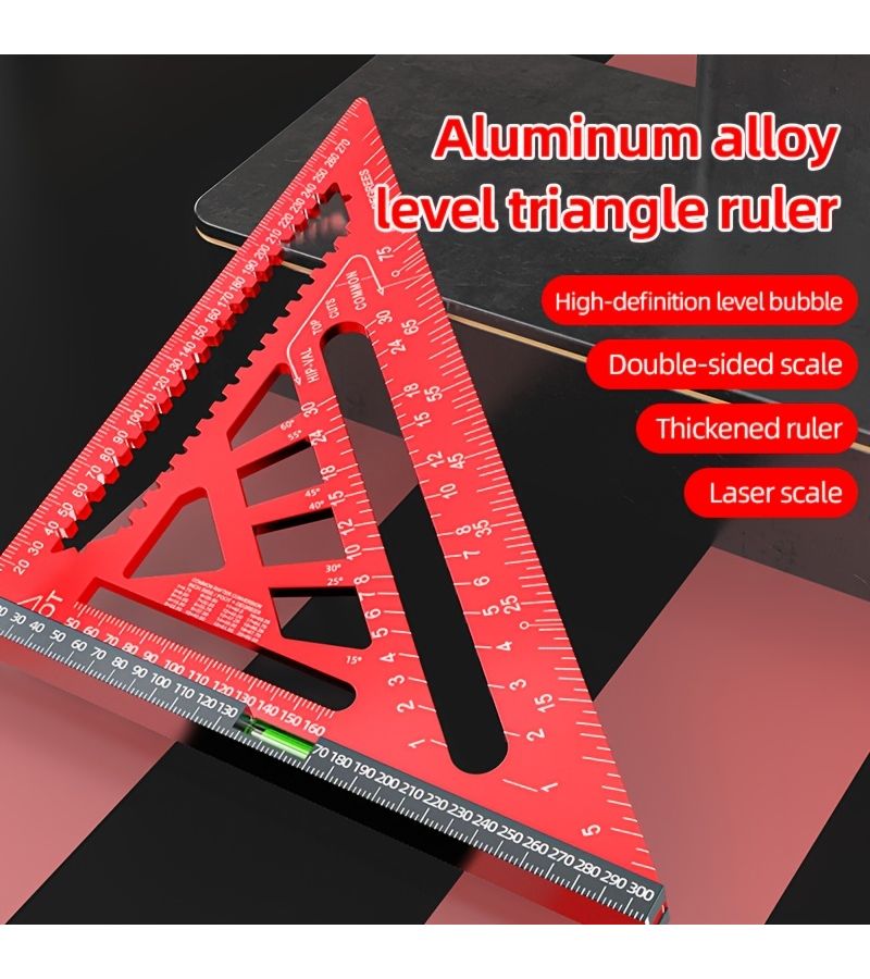 مستوى روح مغناطيسي مصغر مطور 7 بوصة مقاوم للسقوط من الألومنيوم المصبوب الصلب عالي الدقة للاستخدام المنزلي - Image 5