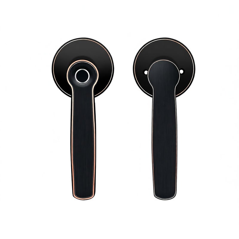 Fingerprint Door Lock,Bluetooth Door Knob Lock,Smart Lock,Key-less Entry Door Lock for Home Apartment Office - Image 1