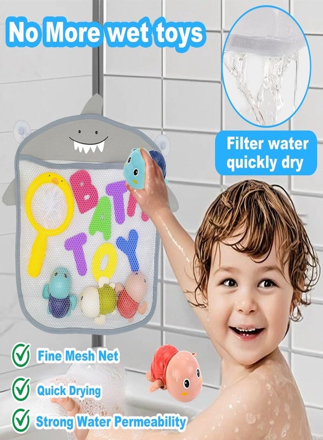 YYMHMF Bath Toys for Kids Ages 1-3 - Baby Water Table Pool Toys For Toddlers Mold Free Wind-Up Turtle Toy Bathtub Shower Toy for Infants Babies 6-12-18 Months 1 2 3 4 Year Old Girls Boys Birthday gifts - Image 4