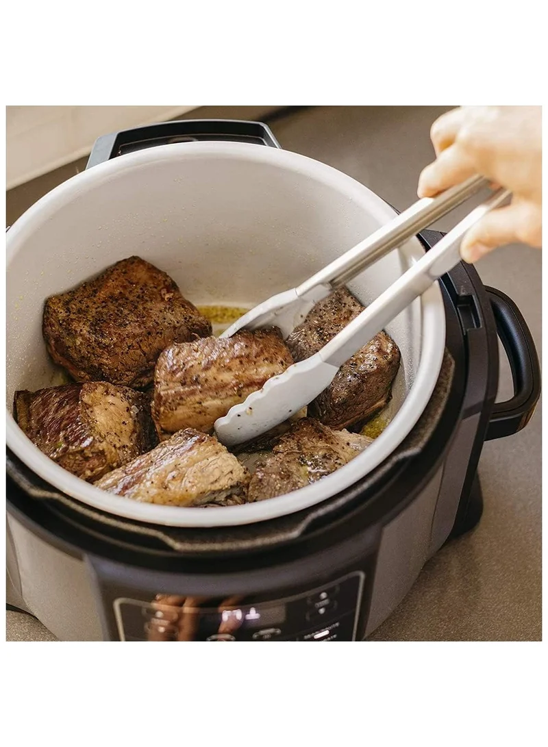 نينجا Ninja Op300 Foodi Ultimate 8 In 1 Pressure Cooker With Crisping, 1460 Watts, 6 Litre Capacity, Black, Nutri Ninja"Min 1 year manufacturer warranty"