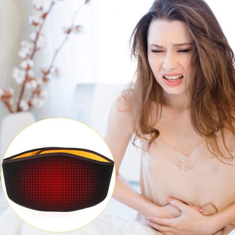 comfrt Heating Pad Wrap Around Electric for Back Pain Brace Massager Lumbar Waist Support Belt Hot Belly Warmmer Band for Relief Menstrual Pain, Strain, Sciatica, Warm Stomach for Men Women - Image 5