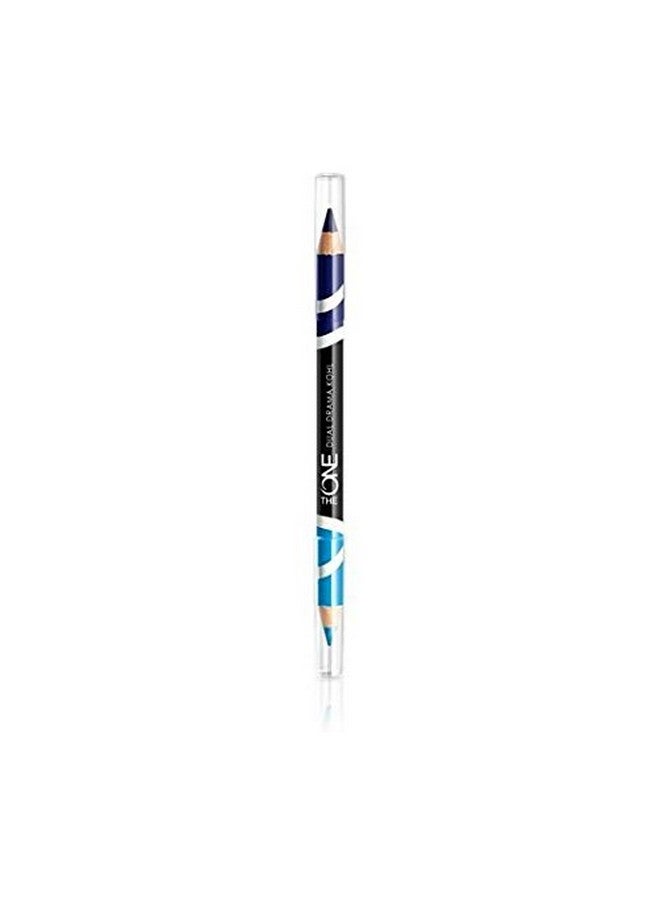 THE ONE EXPRESS Dual Drama Kohl Eye Pencil 1.65g (Cyan Navy)