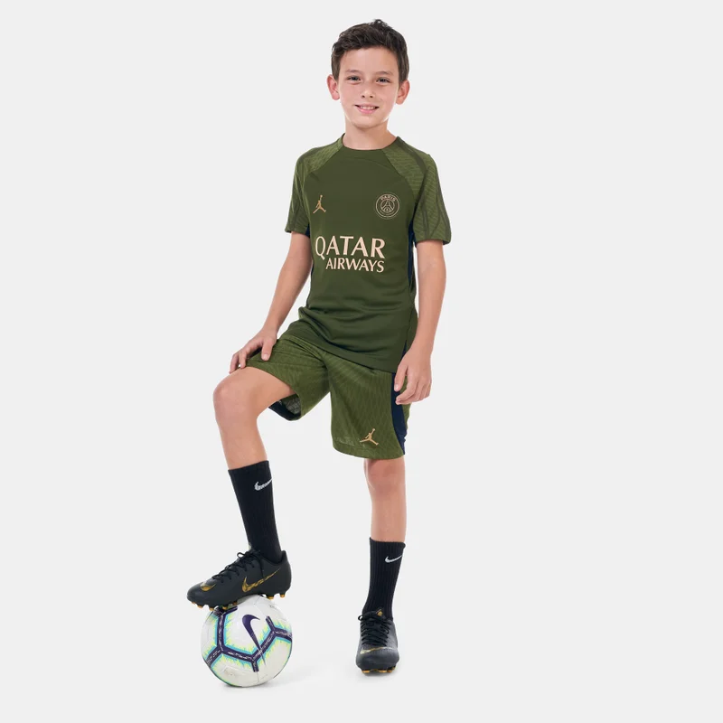 Jordan Kids' Paris Saint-Germain Strike Fourth Dri-FIT Football Jersey (Older Kids)