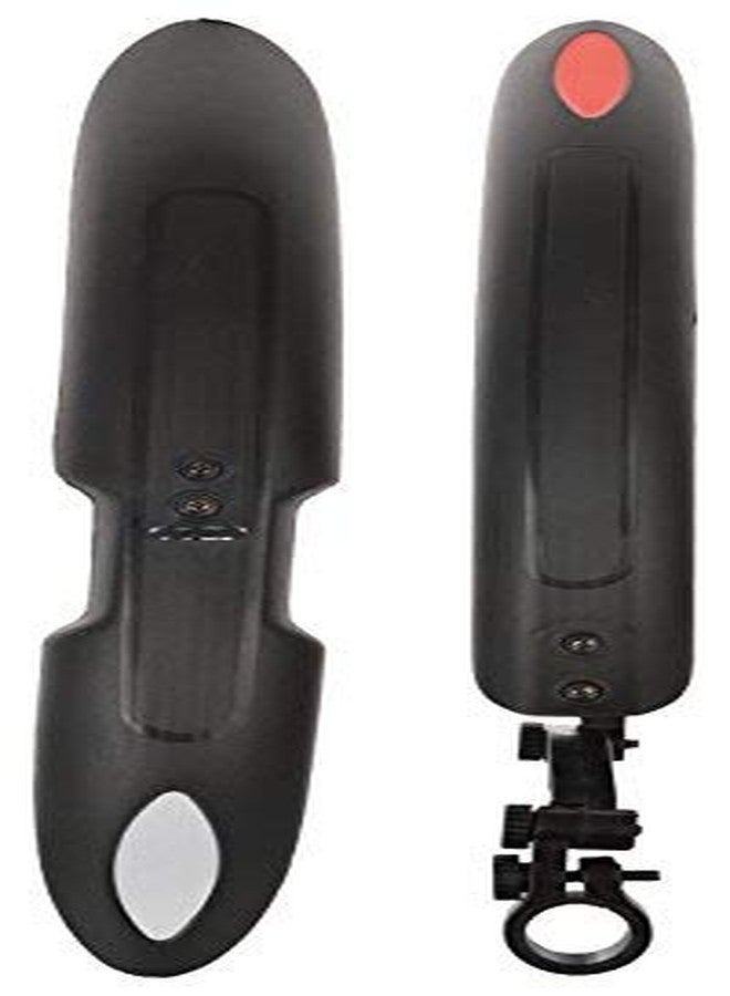 Dark Horse® Bicycle Bolt -X with a Long Unbreakable Plastic Adjustable Clamp Reflective Mudguard/Fender with Plastic Clamp(Black) - Image 2