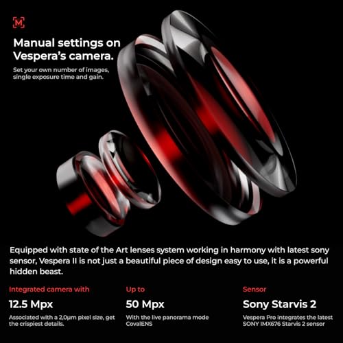 Vaonis Vespera Pro Smart Telescope with Observation Station Functionality Compact Astrophotography Telescope Automated Stargazing Camera HighResolution Imaging AppControlled for Astronomers - Image 3
