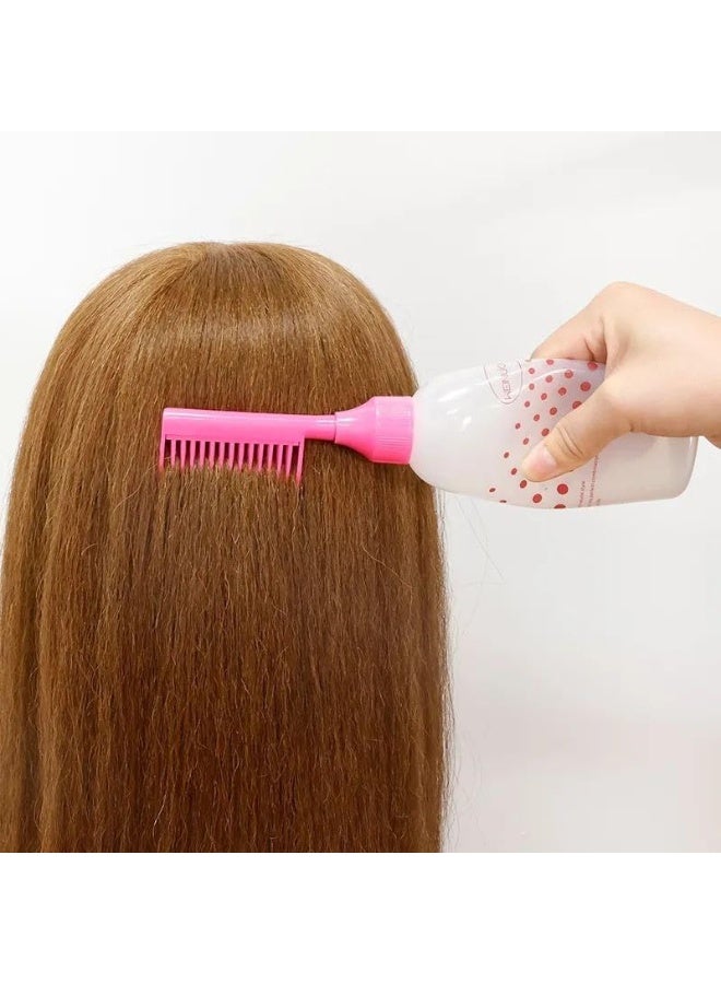 This hair oil and dye brush with a reservoir allows you to easily distribute oil or dye hands-free thanks to its unique comb design with an internal reservoir. - Image 2