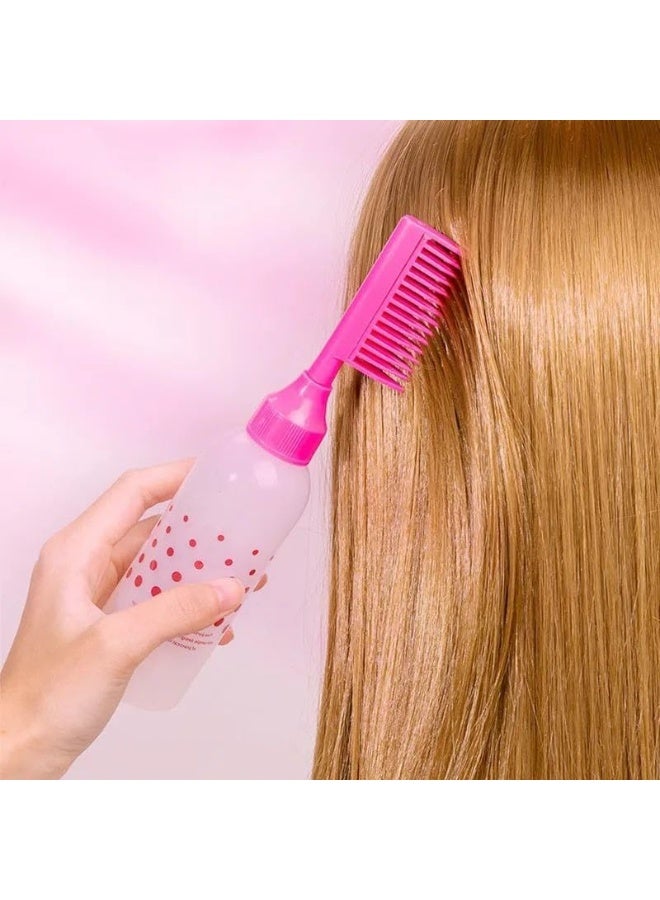 This hair oil and dye brush with a reservoir allows you to easily distribute oil or dye hands-free thanks to its unique comb design with an internal reservoir. - Image 3
