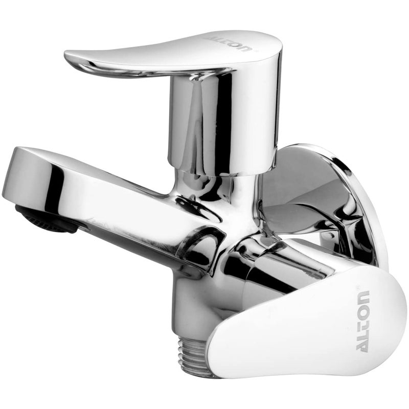 ALTON LRK9615 2-in-1 Bib Cock with Wall Flange (Chrome)
