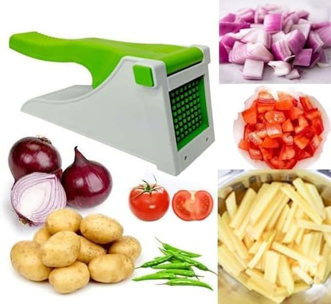 Vegetable Cutter French Fries Slicer Solid Plastic Potato Chips French Fries Cutter Kitchen Gadget for Easy Food Preparation  - Image 4