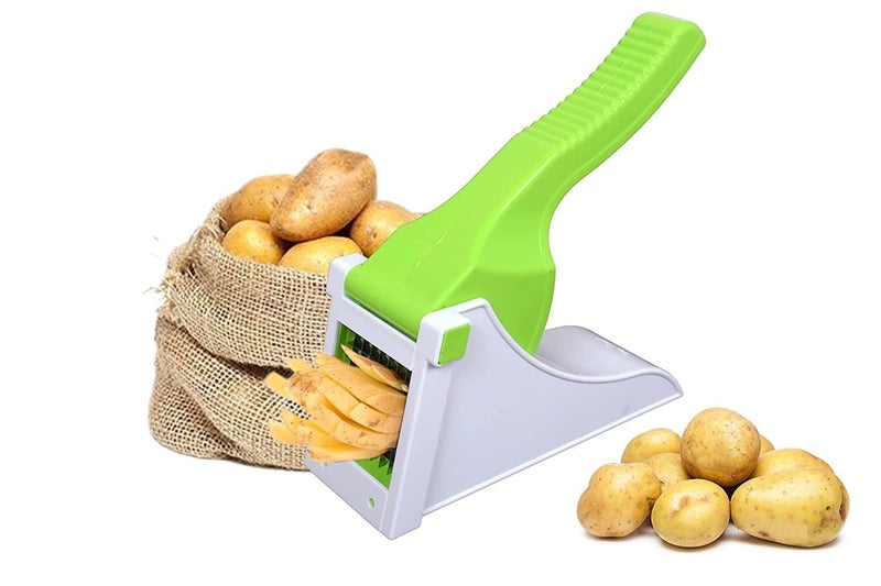 Vegetable Cutter French Fries Slicer Solid Plastic Potato Chips French Fries Cutter Kitchen Gadget for Easy Food Preparation  - Image 2