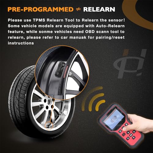 HQPASFY TPMS Sensor Compatible with Toyota 2007-2018 Sequoia 2007-2017 Tundra 2006-2019 Sienna Tire Pressure Monitoring Sensor 315MHz Replaces# 42607-0C070, 42607-08010 4PCS - Image 3
