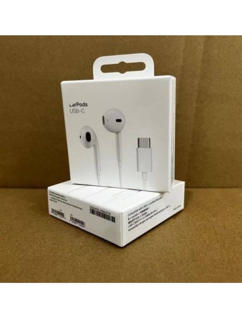 ELTRAZONE - USB-C Wired Headphones Type C Earphones for iPhone 15 PRO Max, iPod with Microphone & Noise Cancelling in-Ear Headset - Image 1