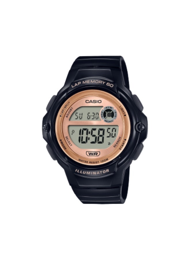 ساعة يد رجالية رقمية من الراتنج -- - . مم