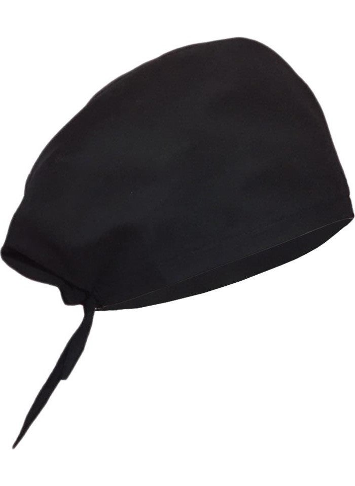 Dr. Mia - Female-Male Doctor Nurse Cook Cap Surgery-Operating Room Cap Black - Image 1
