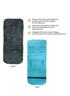 Cuddles Cuddles  Stroller Liner Insert Car Seat Liner, Seat Cushion Baby, Body Support for Pushchair  - Image 4