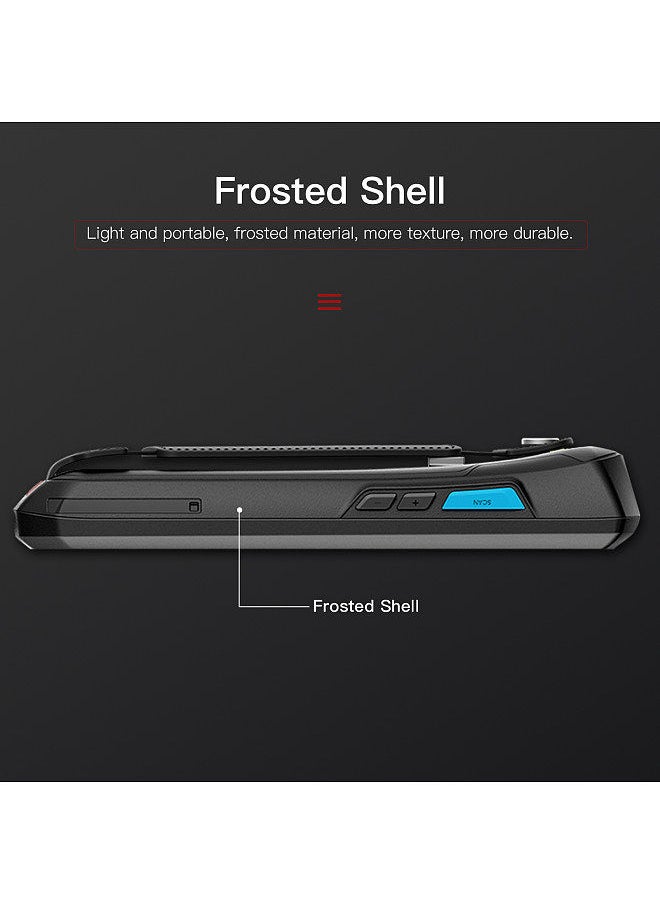 Generic - Android 9.0 PDA Handheld POS Terminal Honey-Well 1D/2D/QR Barcode Scanner Data Collector Inventory Machine 4G WiFi BT Mobile Computer with 4.5 Inch Touchscreen 8MP Camera GPS POS System - Image 1