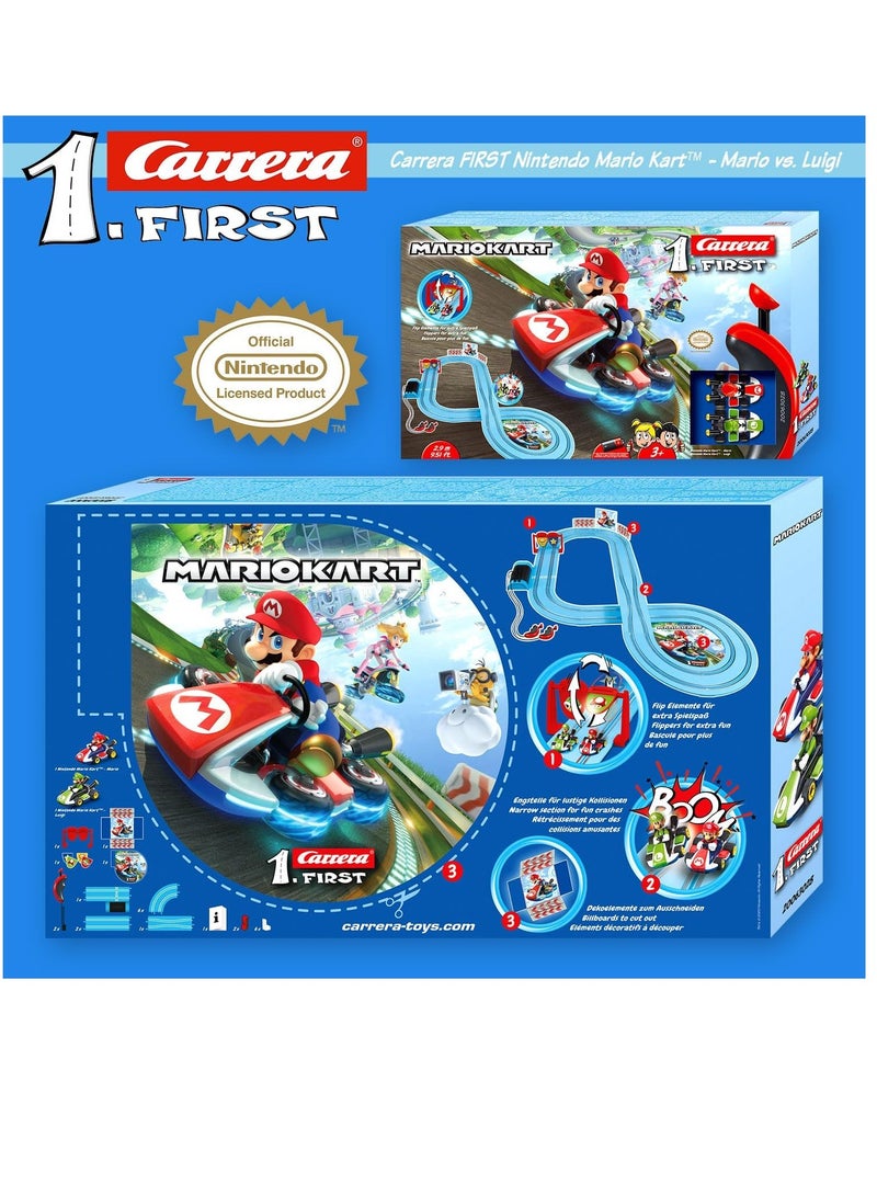 Carrera First Mario Kart Race Track : Mario vs Luigi - Image 4