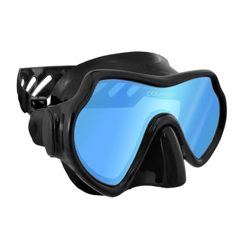 SeaDive Oceanways SuperView AccuColor Mask - Yellow Inner Coating - Image 4