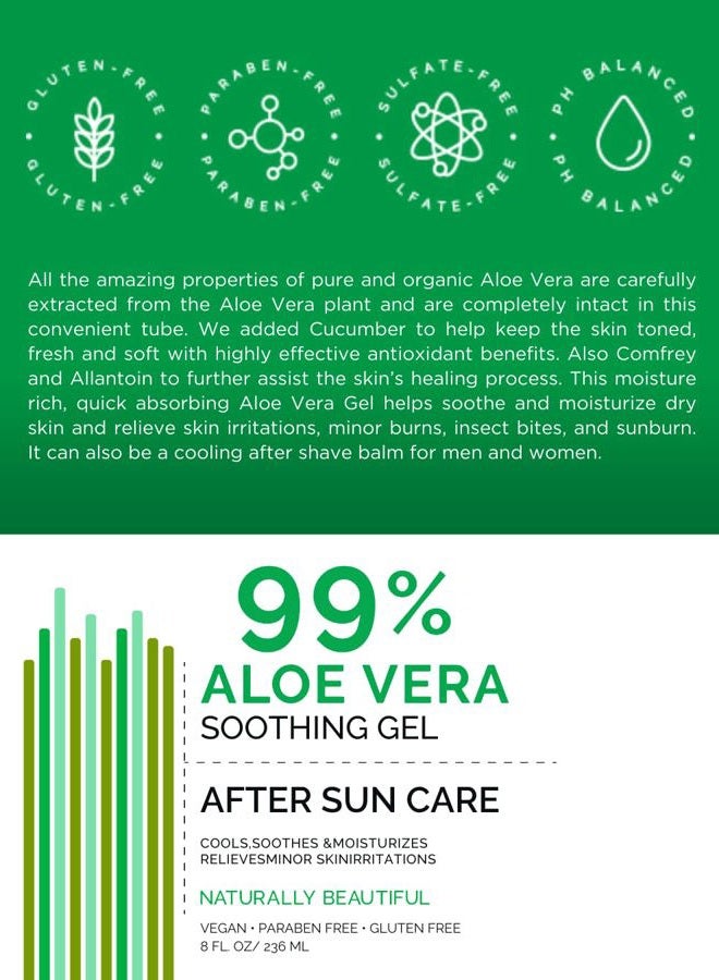 Mill Creek Botanicals Aloe Vera Gel, 236 ml, 6.0 ounce - Image 4