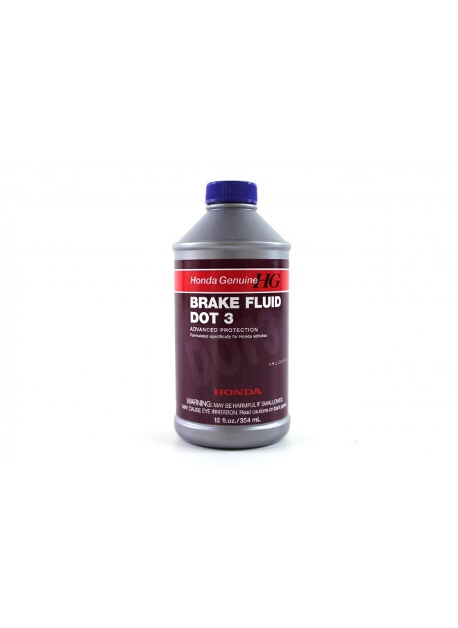 Honda - Genuine Honda Fluid 08798-9008 Dot 3 Brake Fluid - 12 Oz. - Image 1