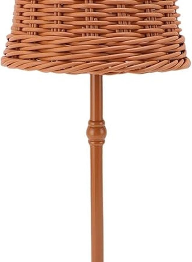 Rechargeable Cordless Dimmable LED Rattan Table Lamp For Bedside Home Office Indoor Outdoor Patio - Image 2