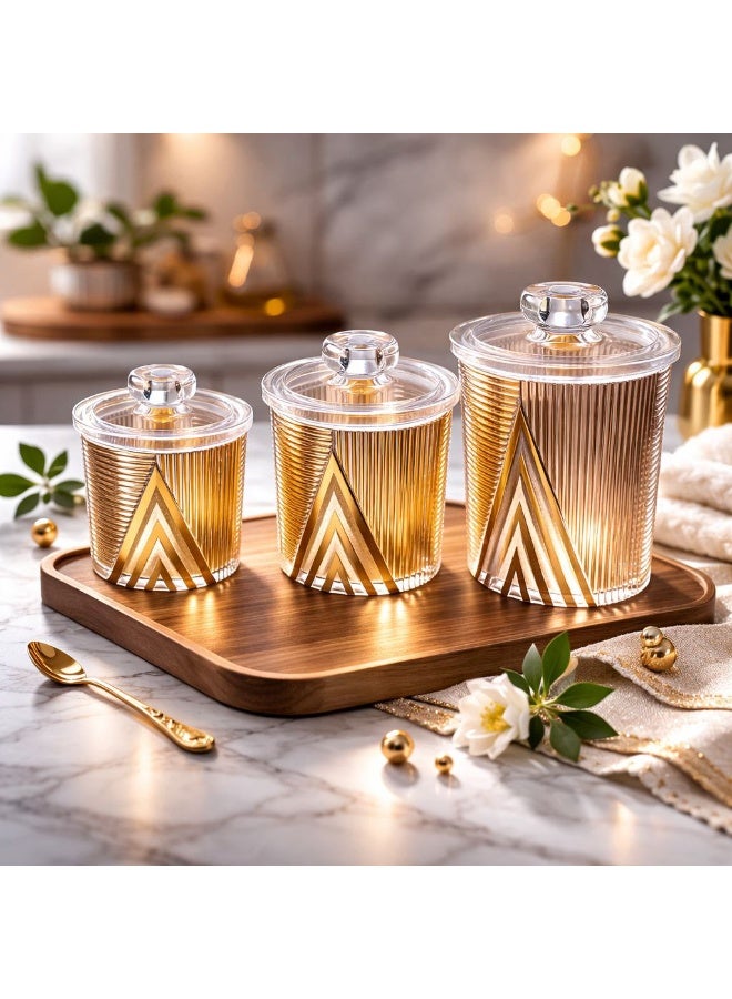 3-piece acrylic jar set - Image 2