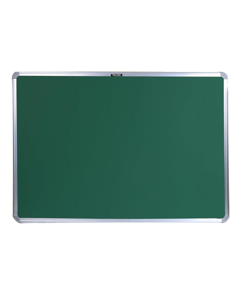 Roger & Moris Premium Notice Board - Anodized Aluminium Frame, Foam Cushioned Fabric and ABS Plastic Corners for Home, Office, School and Kids (Green, Size : 2 feet X 1.5 feet) - Image 3